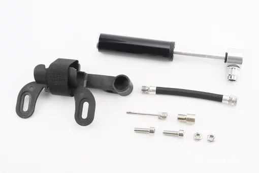 Насос (Mini) алюминиевый, чёрно-серый, FIX-407225