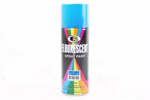 Фарба акрилова №1004 "СИНІЙ ФЛУОРЕСЦЕНТНИЙ", Аерозоль 400ml, FIX-204611