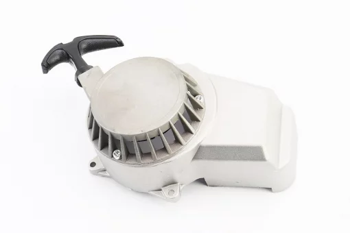 ATV детский - Крышка двигателя с ручным стартером в сборе (метал "серый"), тип. 2, FIX-335153