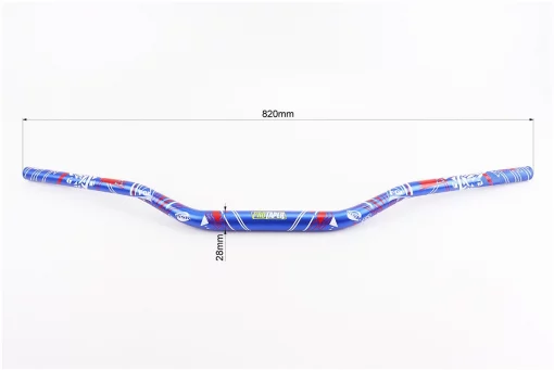 Руль d28мм L810мм, синий, FIX-207701