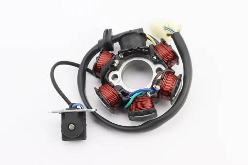 Статор магнето (генератора) (6 катушек разъем "мама 4+1"), тип 1, FIX-318269