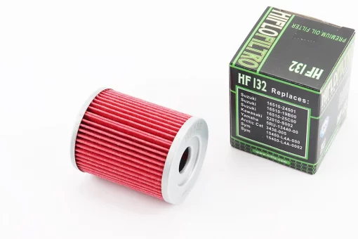 Фільтр-елемент масляний HF132 (55x44мм) Suzuki DR125, DR200, DR-Z125, Burgman AN250/AN400, Yamaha YP400, Morphous CP250, Kawasaki