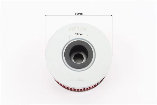 Фильтр-элемент масляный HF114 (69x47мм) HONDA Pioneer, SXS, TRX 400-1000, ATV, FIX-208845
