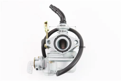 Карбюратор в сборе Delta 070/90/110cc, D=18,9, (дроссель под трос, отстойник, кран), FIX-206357