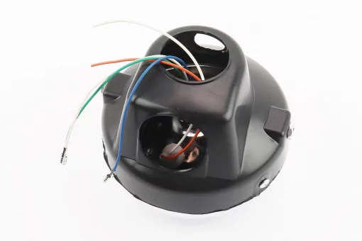 Фара передняя "черная" ALPHA круглая D=150mm, FIX-318290