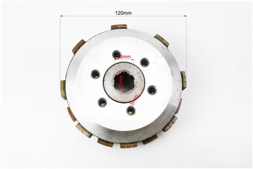 Сцепление, маховик в сборе (6 болтов, маховик 73 зуб.) ZUBR/F5, FIX-326131