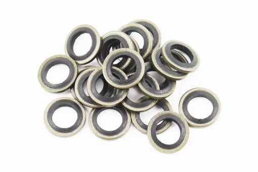 Шайба паливопровода низького тиску (прогумована) 8х13, 5х2, к-кт 20шт, FIX-207736