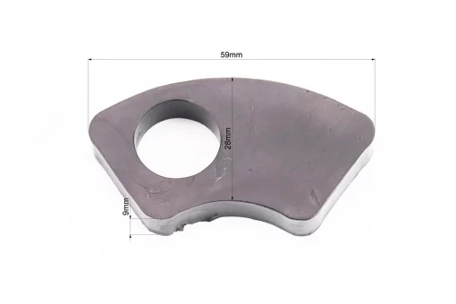 Демпферна гумка заднього колеса к-кт 3шт Карпати (старого зразка), FIX-346051