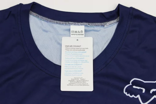 Футболка (Джерсі) чоловіча M-(Polyester 100%), короткі рукави, вільний крій, синьо-бірюзова, FIX-408144