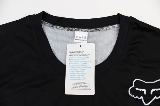 Футболка (Джерси) мужская M-(Polyester 100%), короткие рукава, свободный крой, чёрно-серая, FIX-408145