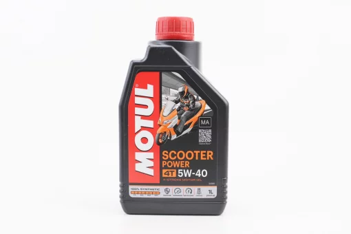 Олива 4T 5W-40 - синтетична скутерна "Scooter Power SYNTHESE 100%", 1L, FIX-304159