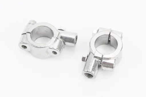 Кріплення на кермо для дзеркал M10, к-кт 2шт, СІРИЙ, FIX-335268