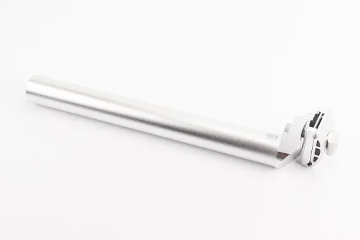 Труба сидіння MTB 30,4x300мм, алюмінієва, срібна, FIX-208903