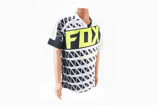 Футболка (Джерси) мужская M-(Polyester 100%), короткие рукава, свободный крой, серо-чёрная, тип 2, FIX-408229