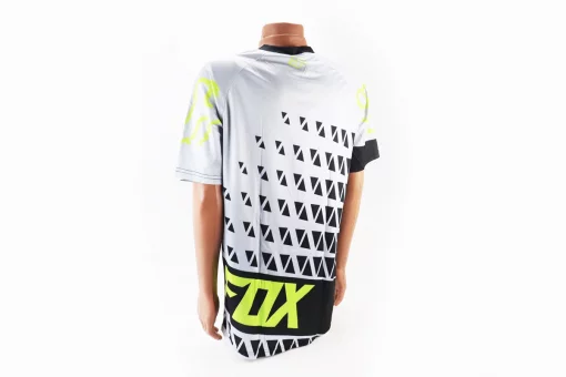 Футболка (Джерси) мужская M-(Polyester 100%), короткие рукава, свободный крой, серо-чёрная, тип 2, FIX-408229