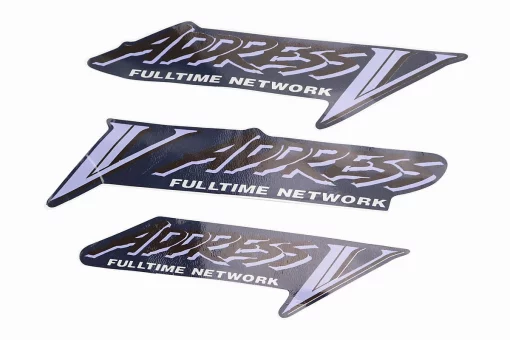 Наклейки набір 3шт "Address V" 2471 (23х6см), FIX-502492