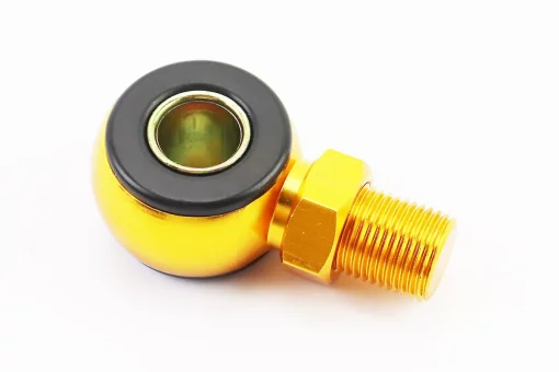 Удлинитель-переходник M14 ГАЗОВОГО амортизатора - "САЙЛЕНТБЛОК 12мм", золотой, FIX-503057