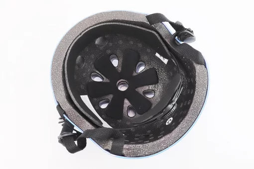 Шолом велосипедний підлітковий BMX M (54-57см), 11 вер. отворів, блакитний, FIX-408240