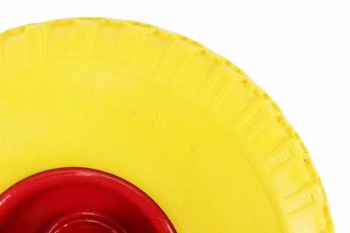 Колесо на тачку "СИЛИКОН" 4,00-4, под ось 20мм, FIX-353425