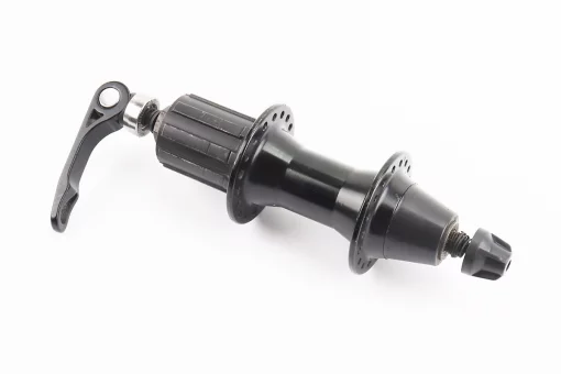 Втулка задняя MTB алюминиевая 14Gx36H под кассету 8-10зв, V-brake, крепл. эксцентрик, чёрная KT-W5ER, FIX-208918