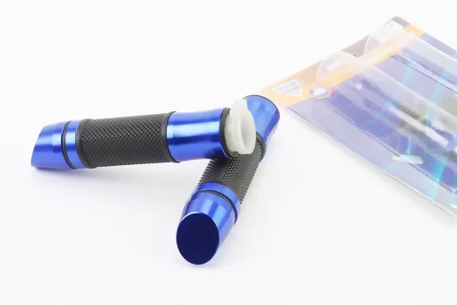 Рукоятка руля лев./пр. к-кт "МЕТАЛЛ" СИНИЙ, FIX-503067