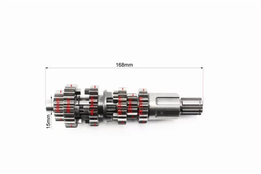 Коробка передач (два вали з шестернями) СG-200cc "вал первинний 13зуб.", FIX-326289