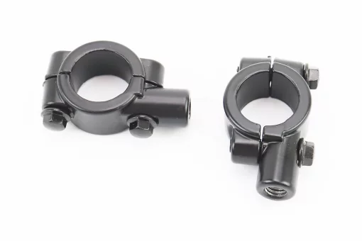 Кріплення на кермо для дзеркал M8, к-кт 2шт, ЧОРНИЙ, FIX-335309