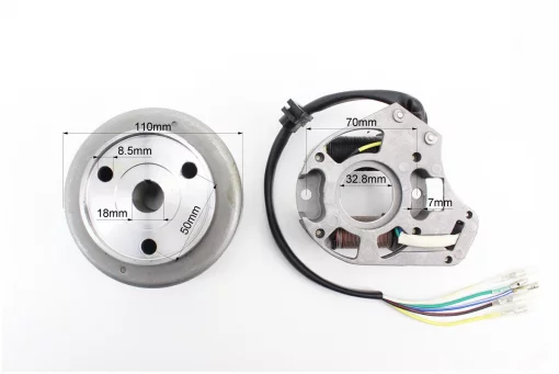 Магнето в сборе (на 2 катушки), FIX-318408