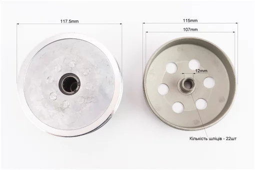 Варіатор задній к-кт Honda DIO AF56, FIX-347077