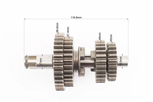 Коробка передач (два вала с шестернями) d-14мм под сепаратор, тип 1, FIX-206468