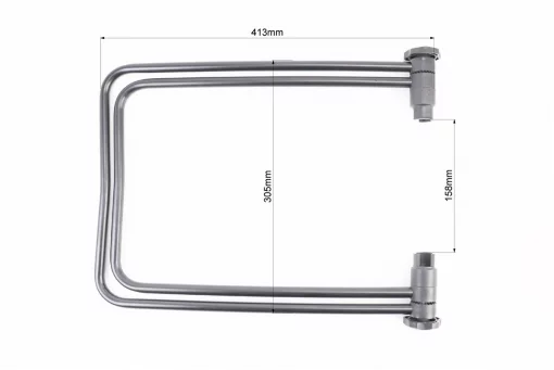 Подставка под заднее колесо 26", чёрная HS-008, FIX-409018