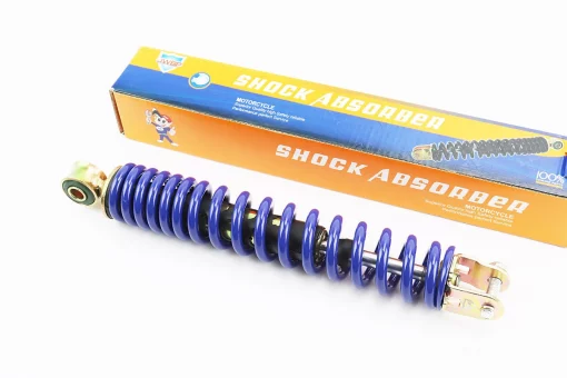 Амортизатор задний GY6/Honda - 290мм*d43мм (втулка 10мм / вилка 8мм), синий, FIX-339626