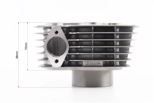 Цилиндр к-кт (цпг) CB200cc 63,5мм (высота цилиндра 70/98мм, палец 15мм), от 3шт -8%, FIX-207792