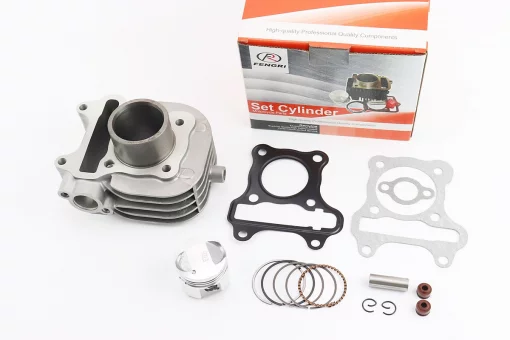Циліндр к-кт (цпг) Suzuki LET'S 4T 50cc-39мм (палець 10мм), FIX-207803