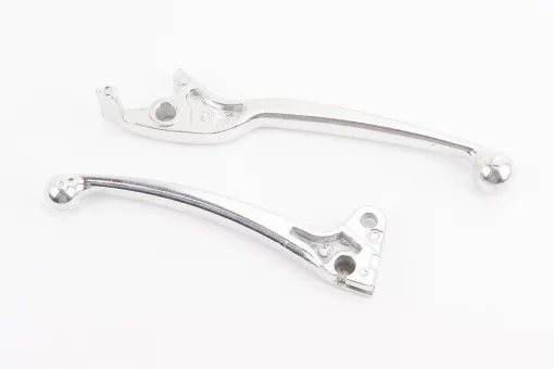 Важіль гальма лівий, правий к-кт 2шт (правий з "язичком"), хром, FIX-208935