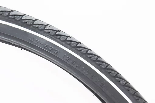 Шина 28"x1,75х2 (47-622) дорожня з білою смугою SKIP С1446, FIX-402298