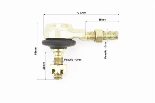 Наконечник рулевой тяги тип. 6.2 (резьба левая), FIX-335331