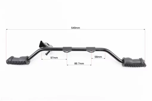 Подножка центральная водительская к-кт (под двиг. горловина сбоку), FIX-318460