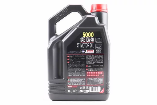 Олива 4T 10W-40 - напівсинтетична для мототехніки "5000 Technosynthese", 4L, FIX-304317