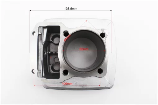Циліндр к-кт (цпг) 150cc-62мм (висота циліндра 69/97мм) (палець 13мм), від 12шт -15%, FIX-326347