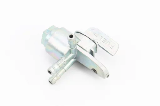 Кран топливный на три штуцера подвесной с отстойником (универсальный), FIX-335379