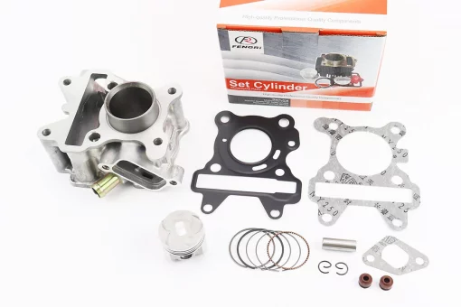 Циліндр к-кт (цпг) Yamaha SA36J / VINO / GEAR 4T 49cc-38мм (палець 10мм) водяне охолодження, FIX-207809