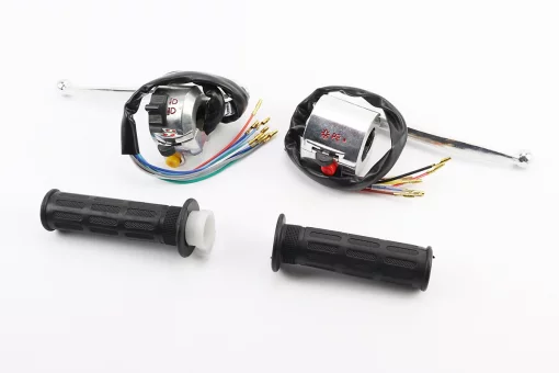 Блок кнопок на кермі лівий, правий к-кт із важелем + рукоятки к-кт (під дзеркала М10) DELTA, FIX-318471