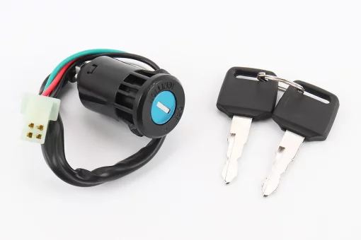 Замок зажигания (крепление на защелках d-25мм) разъем малый "мама 4", тип 2, FIX-335417