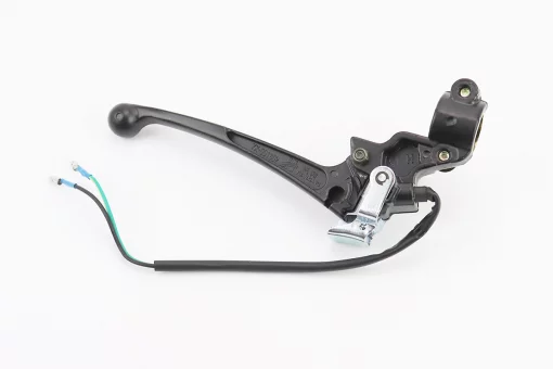 Важіль гальмівний лівий з кріпленням, гальмівним датчиком в зборі Honda DIO AF-56, FIX-339843