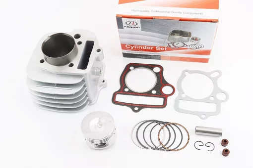 Цилиндр к-кт (цпг) 125cc-52,4мм (палец 13мм, высота цилиндра 78,3мм, высота поршня 37мм), FIX-207819