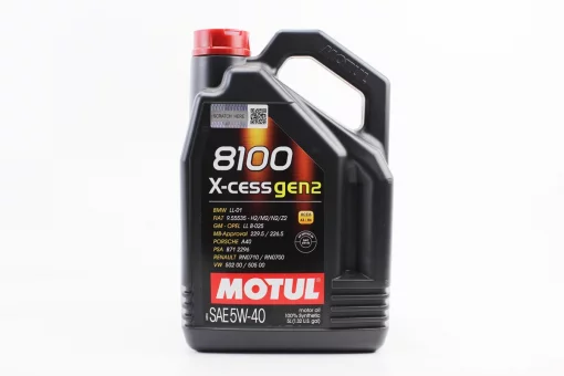 Масло 4T 5W-40 - синтетическое универсальное "8100 X-cess gen2", 5L, FIX-304401