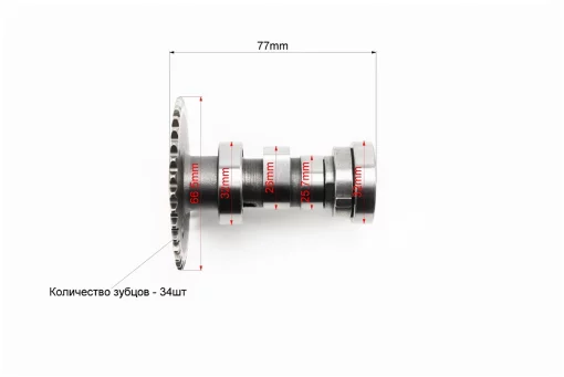 Распредвал в сборе, FIX-310129