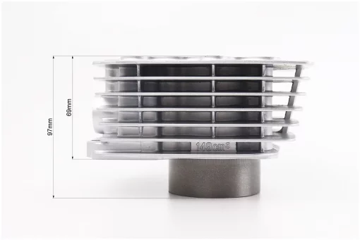 Цилиндр к-кт (цпг) 150cc-62мм (высота цилиндра 69/97мм) (палец 13мм), FIX-326404