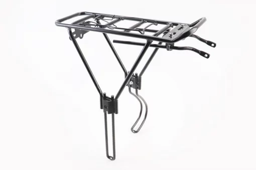 Багажник 26-29" алюминиевый, цельносварной, под Disk-brake, чёрный HS-042, FIX-409108